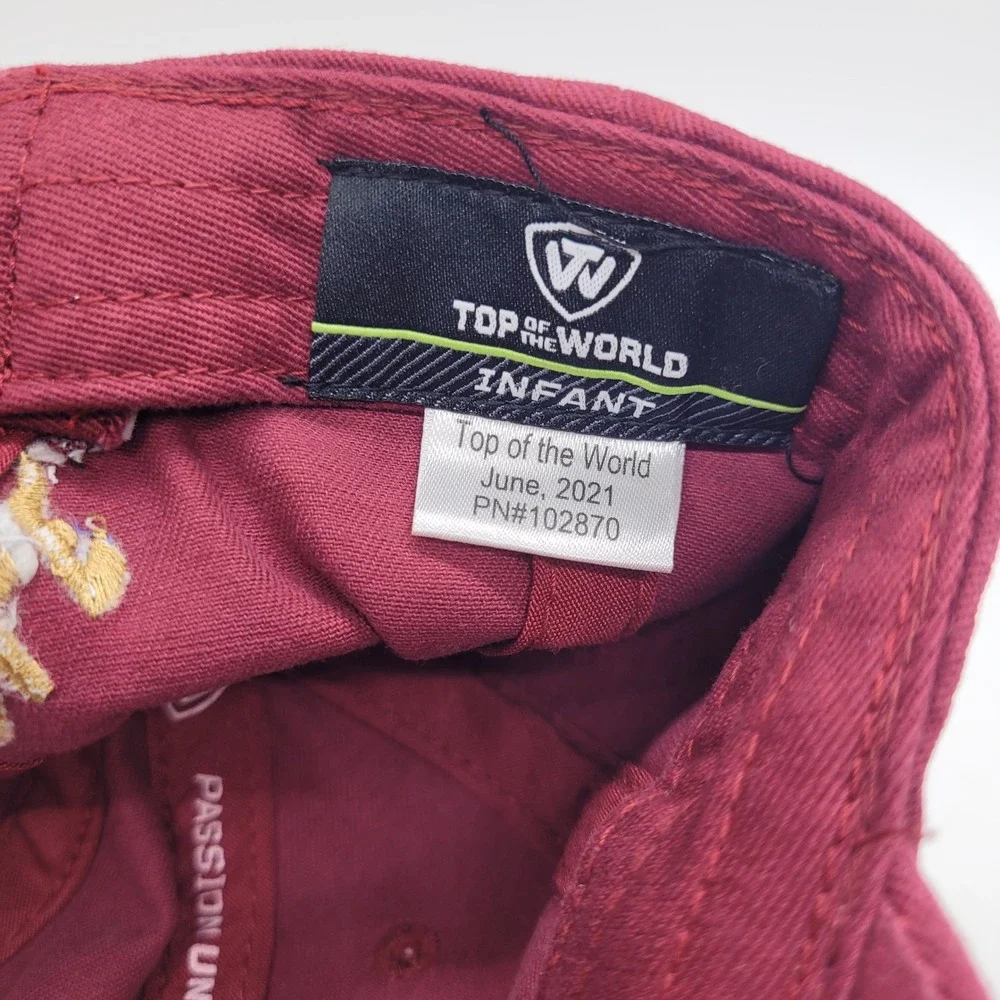 Top of the World FSU Florida State Seminoles Infant Hat Garnet Lil Nole Cap